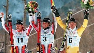 Hermann Maier Olympic giantslalom gold (Nagano 1998)