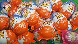 KINDER JOY UNPACKING | 500 Kinder Surprise Eggs / ASMR Satisfying video / A Lot of Candy