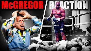 MCGREGOR REACTION TO ANTHONY JOSHUA LOSS TO DANIEL DUBOIS