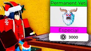 O QUE OFERECEM PELA YETI PERM DA ATUALIZAÇÃO NO BLOX FRUITS