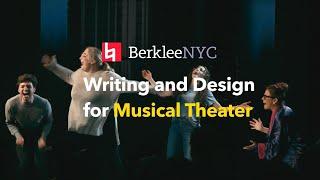 Writing and Design for Musical Theater Master's Degree at Berklee NYC