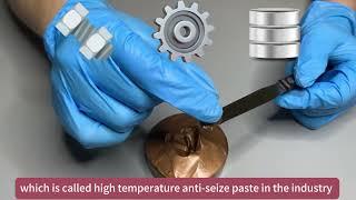 High temperature copper grease for brake system maintenance, effectively resists biting and wear