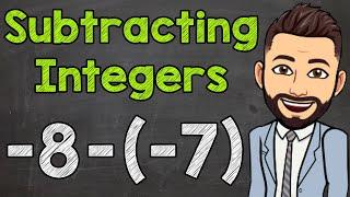 Subtracting Integers | How to Subtract Positive and Negative Integers