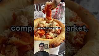 Pasta in pizza bowl! #businessideas #businesstips