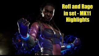 Rofl and Rage in set - MK11 Highlights. Best of Moments with HarDBeS. Part 1.