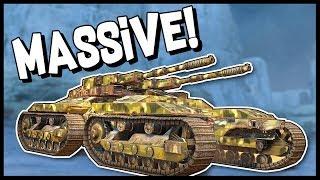 Crossout - 9900 POWERSCORE MASSIVE DUAL TSUNAMI TANK & The Best Build I've Played - Crossout Gameply