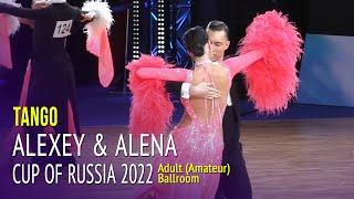 Tango = Alexey Tsarev & Alena Stadnik = 2022 Cup of Russia Adult Ballroom