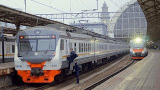 Local Trains  Russian Railways (RZD). Moscow Kievsky Railway Station