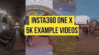 Insta360 One X: 5.7K Video Compilation (Highest Quality)