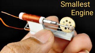 Making the world's smallest engine