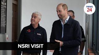 WATCH | Prince William visits the National Sea Rescue Initiative Simon's Town base