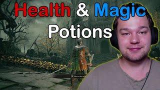 How to get more Health and Magic Potions in Elden Ring Tutorial