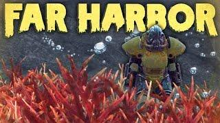 Fallout 4 Far Harbor Underwater SECRETS- Power Armor, Mannequin Ship, Chests & More (Fallout 4 DLC)