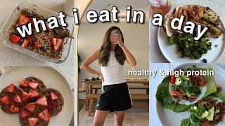 What I Eat In A Day | Simple, Easy & High Protein Recipes  Holy Girl Diaries