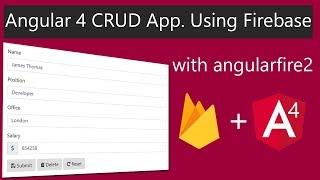 Angular 4 CRUD Application Using Firebase