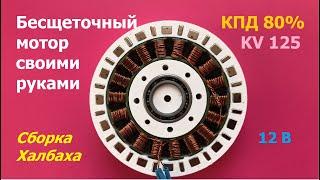 Бесщеточный мотор с высоким КПД (ч.4) / BLDC motor high efficiency (p.4)