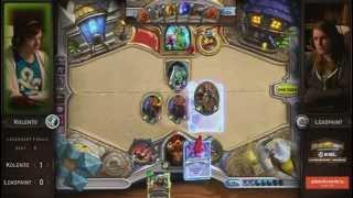 Hearthstone - Kolento vs. Domdus - ESL Legendary Series Season 2 LAN Finals - Group B good move