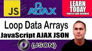 Loop through the data in JavaScript Get items in arrays and objects output the data using JavaScript