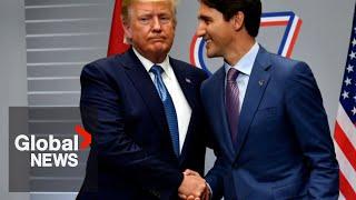 Is tension rising between Donald Trump and Justin Trudeau?