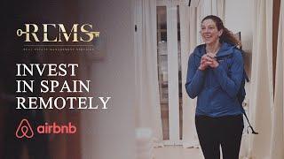 Remote Airbnb investment in Spain from the USA | Client story | REMS