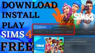 Download, Install and play Sims 4 in Windows for FREE