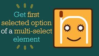 Get the first selected option of a multi-select element | #nRoBo #testautomationframework