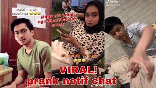 VIRAL! prank pacar SUARA NOTIF CHATkumpulan vidio tiktok