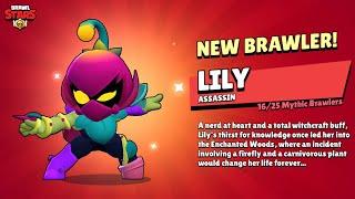 Lily *NEW* Mythic Brawler Gameplay | Brawl Stars