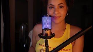 German girl tries English ASMR