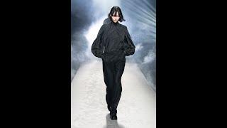 Sofia Steinberg walks for Alberta Ferretti