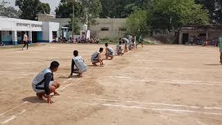 Running in Kho-Kho 3-3-2 (Defence)