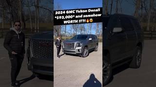 Five Reasons Why the 2024 GMC Yukon Denali *Might* be Worth $93k!