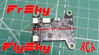 Обзор RC приемника Uruav UX14 (FrSky+FlySky)