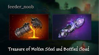 Dota 2 - Treasure of Molten Steel and Bottled Cloud Unboxing