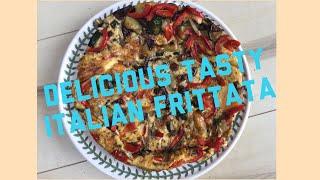Italian Frittata - such a lovely fresh Spring into Summer recipe