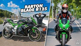 Barton Blade R 125 - Wygląda jak litr, a jeździ się nim na prawo jazdy B!