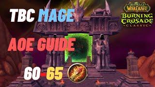 WOW TBC Mage Aoe Leveling - Burning Crusade Classic (60-65)