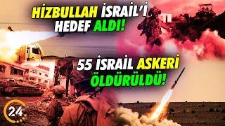 Hizbullah İsrailli Askerleri Füzelerle Vurdu! 55 İsrail Askeri Öldürüldü!