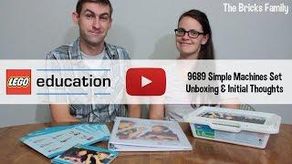 LEGO Education: Simple Machines (9689) Unboxing and Initial Thoughts