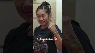 top 10 female martial artists #top10 #mixedmartialarts #female #alextv