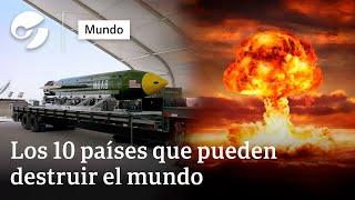 BOMBAS ATOMICAS ¿Qué países las tienen? ¿Puede estallar una guerra nuclear? QUÉ LE PASARÍA AL MUNDO