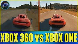 Forza Horizon 2 - Xbox 360 vs Xbox One (Map, Graphics, Car List Comparison)