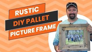 Diy Pallet Frame In Minutes: Easy Rustic Tutorial