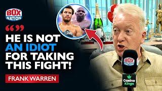 Frank Warren First Reaction To Moses Itauma vs Dillian Whyte Announcement
