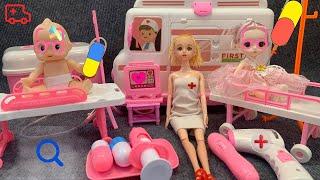 9 Minutes Satisfying with Unboxing Ambulance Playset，Doctor Emergency Toys ASMR | Review Toys