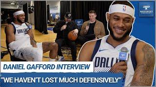 Daniel Gafford Thinks the Dallas Mavericks Didn't Lose Much Defensively | Mavs Media Day 2024