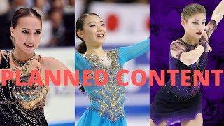 Rika Kihira and Aliona Kostornaia and Alina Zagitova Planned Content NHK Trophy-2019