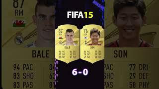 BALE VS SON FIFA COMPARISON #shorts #football #fifa10 #fifa23