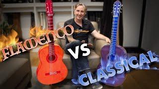 Classical Guitar vs Flamenco Guitar: What’s the REAL Difference?