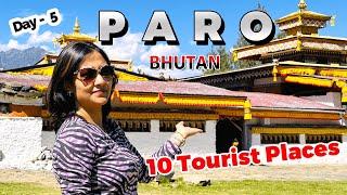 Paro Bhutan Tourist Places | Paro Bhutan Airport Landing | Bhutan Tour 2024 | Bhutanese Dress